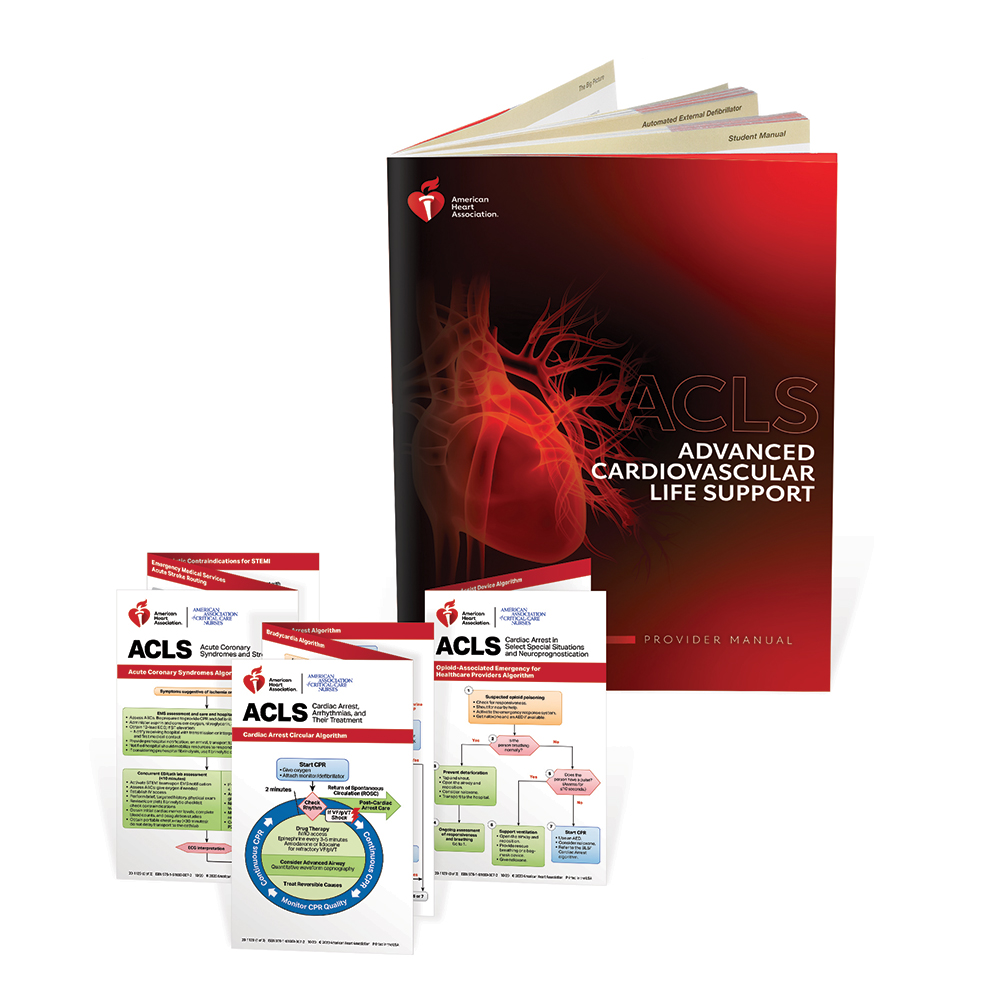 Aha Advanced Cardiovascular Life Support Acls Provider Manual Lifetek Inc